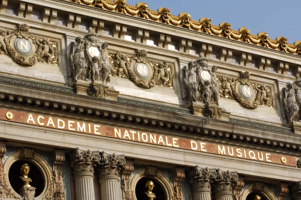 Façade Académie nationale de musique